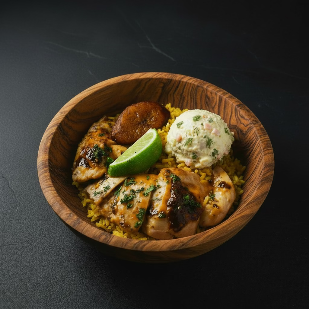 Honey Habanero Chicken Bowl